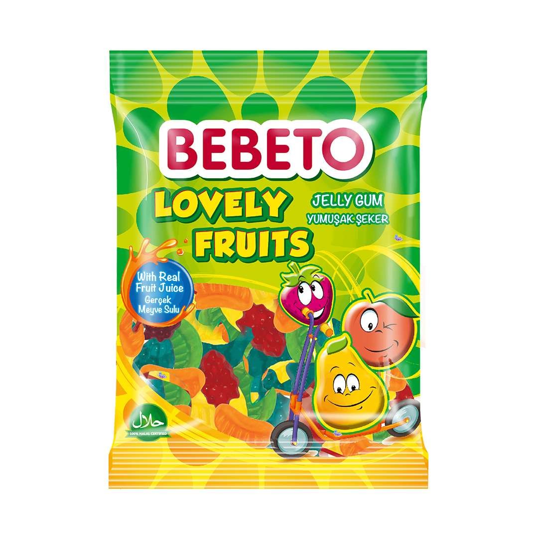 پاستیل میوه ای 80 گرم Bebeto Lovely Fruits