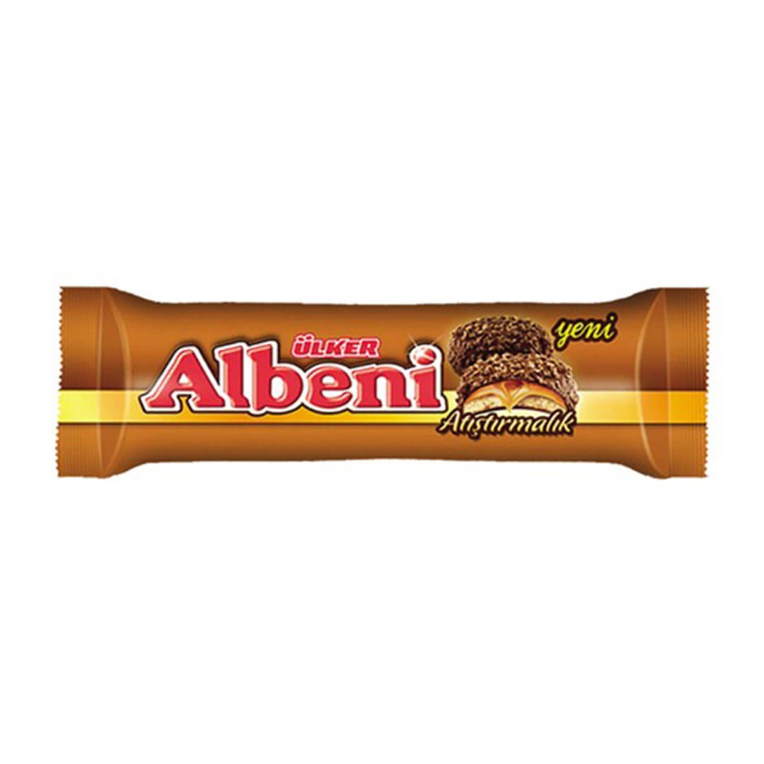 بیسکوئیت آلبنی کاراملی شکلاتی اولکر Albeni