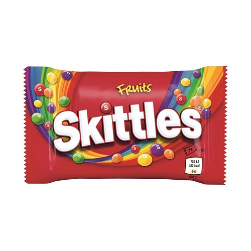 دراژه اسکیتلز با طعم میوه ای 38 گرم Skittles