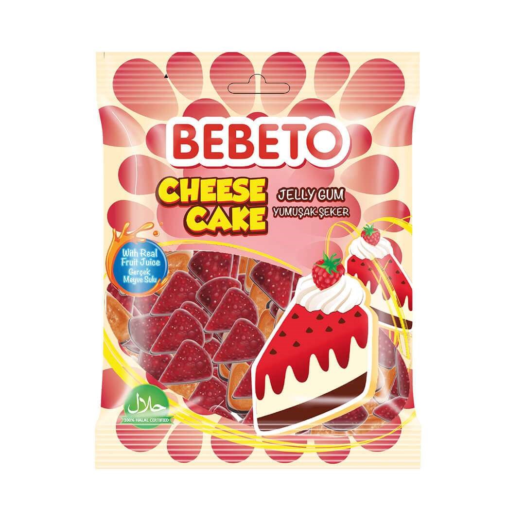 پاستیل ببتو مدل چیز کیک 120 گرم Bebeto
