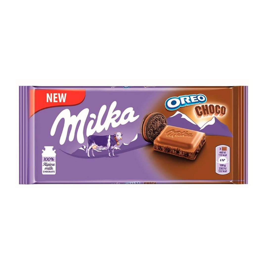 شکلات اورئو کاکائویی 100 گرمی میلکا Milka Oreo