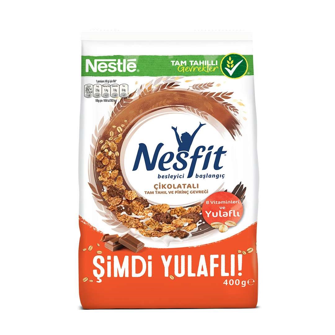 کورن فلکس رژیمی نسفیت با طعم شکلات تلخ نستله 400 گرم Nestle Nesfit