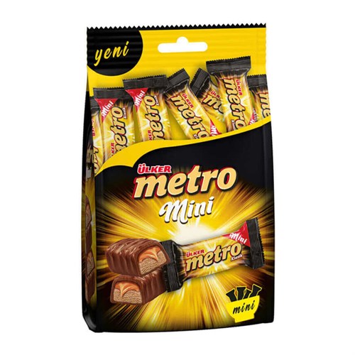 شکلات مینی مترو اولکر 102 گرمی Ulker Metro Mini