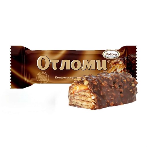شکلات مغزدار کاراملی روسی 33 گرم اوتلومتس