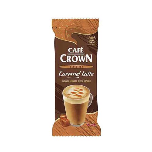 کافه فوری لاته کاراملی کافی کراون 21.5 گرم Cafe Crown