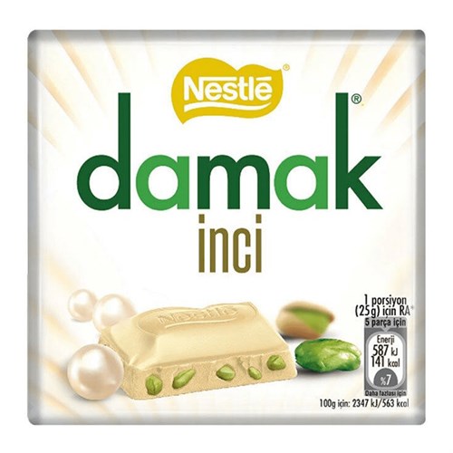 شکلات شیری پسته ای داماک نستله Nestle Damak