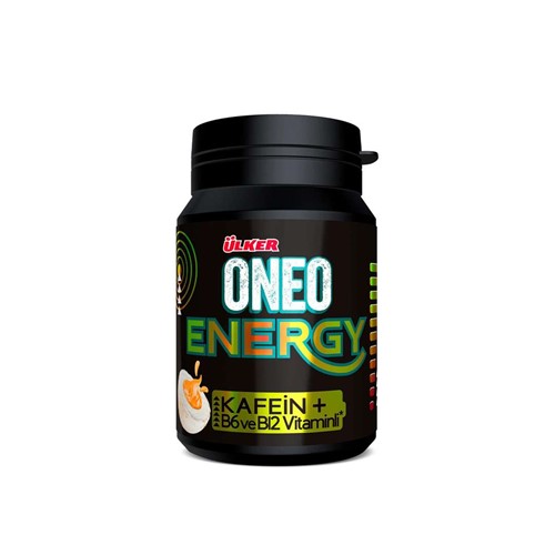 آدامس انرژی کافئین و ویتامین اونئو اولکر 44 گرم Oneo 
