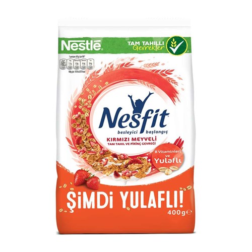 کورن فلکس رژیمی نسفیت با طعم میوه های قرمز نستله 400 گرم Nestle Nesfit