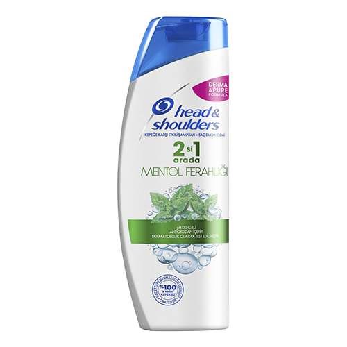 شامپو ضد شوره و ترمیم کننده مو هد اند شولدرز با عصاره نعنا Head And Shoulders حجم 400 میل