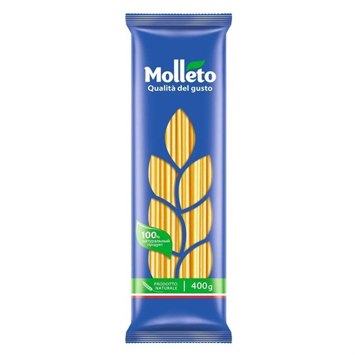 پاستا با فرم رشته ای نازک Molleto وزن 400 گرم