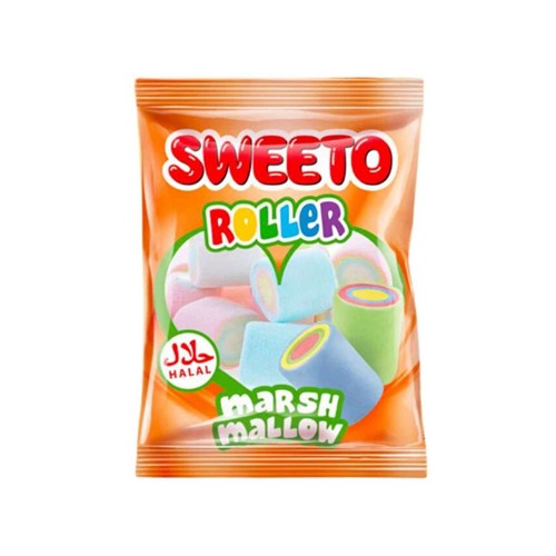 مارشمالو سوییتو مدل رولر 25 گرم Sweeto