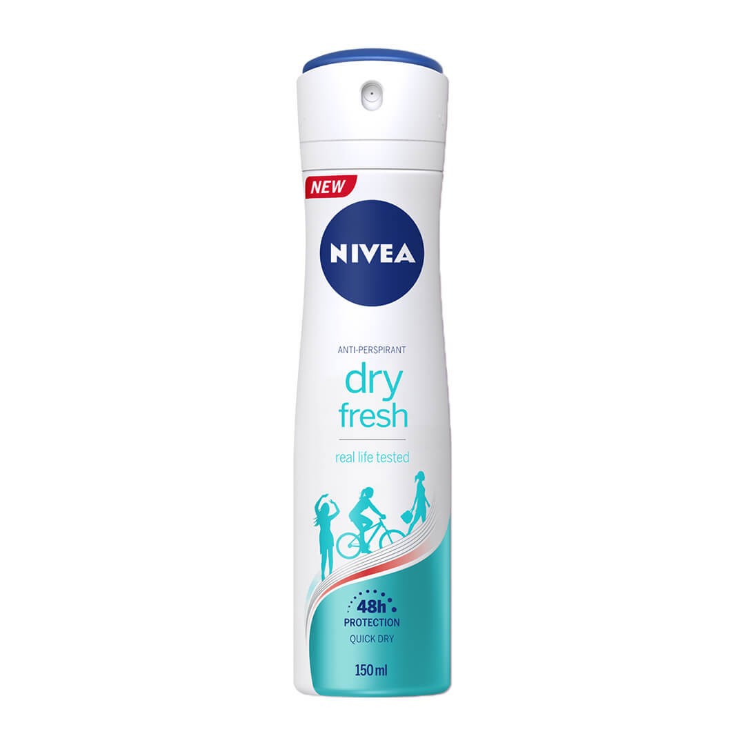 اسپری ضد تعریق زنانه نیوآ مدل Nivea Dry Fresh